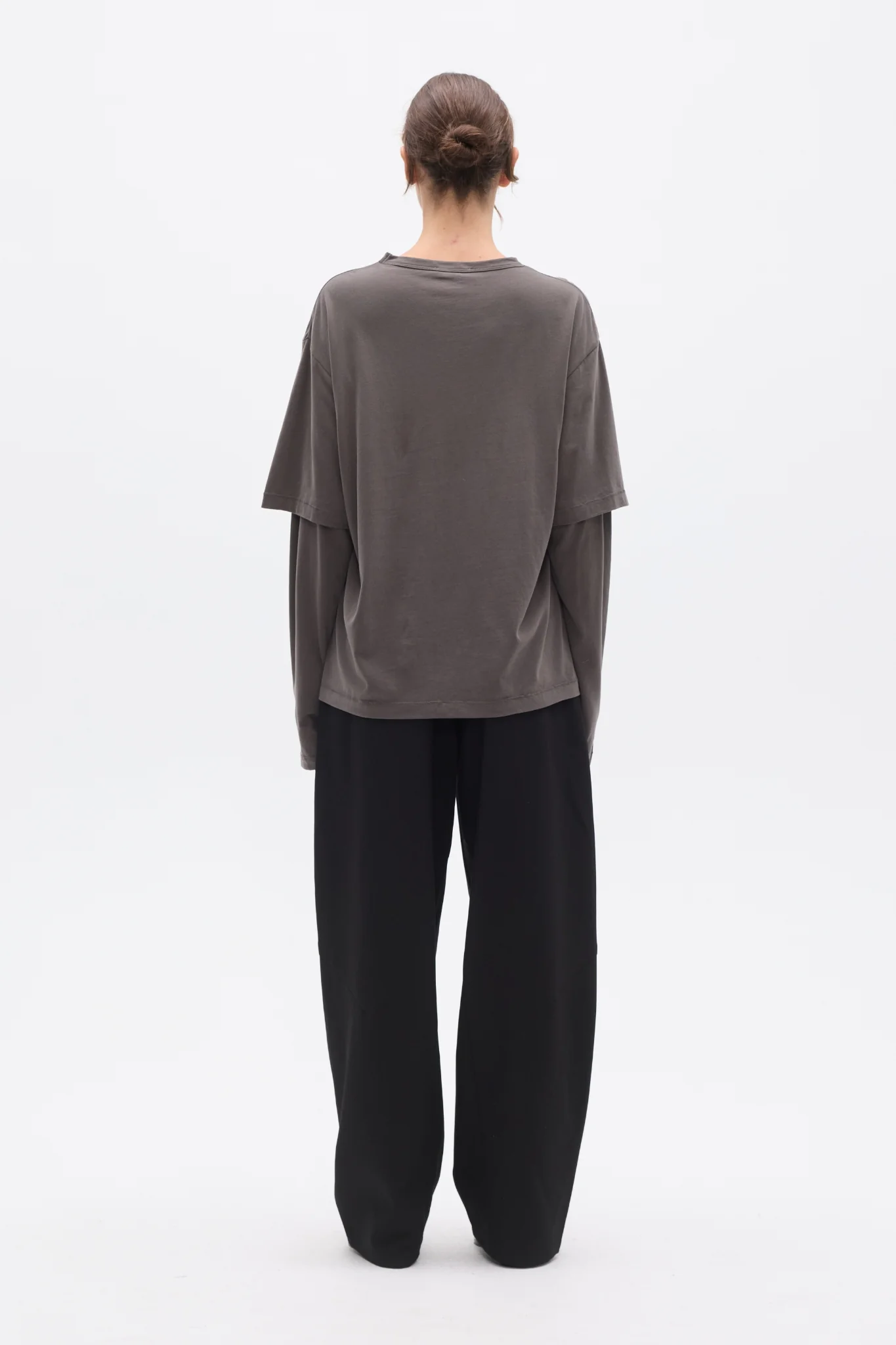 PAX LONG SLEEVE TEE - CHARCOAL - Image 4