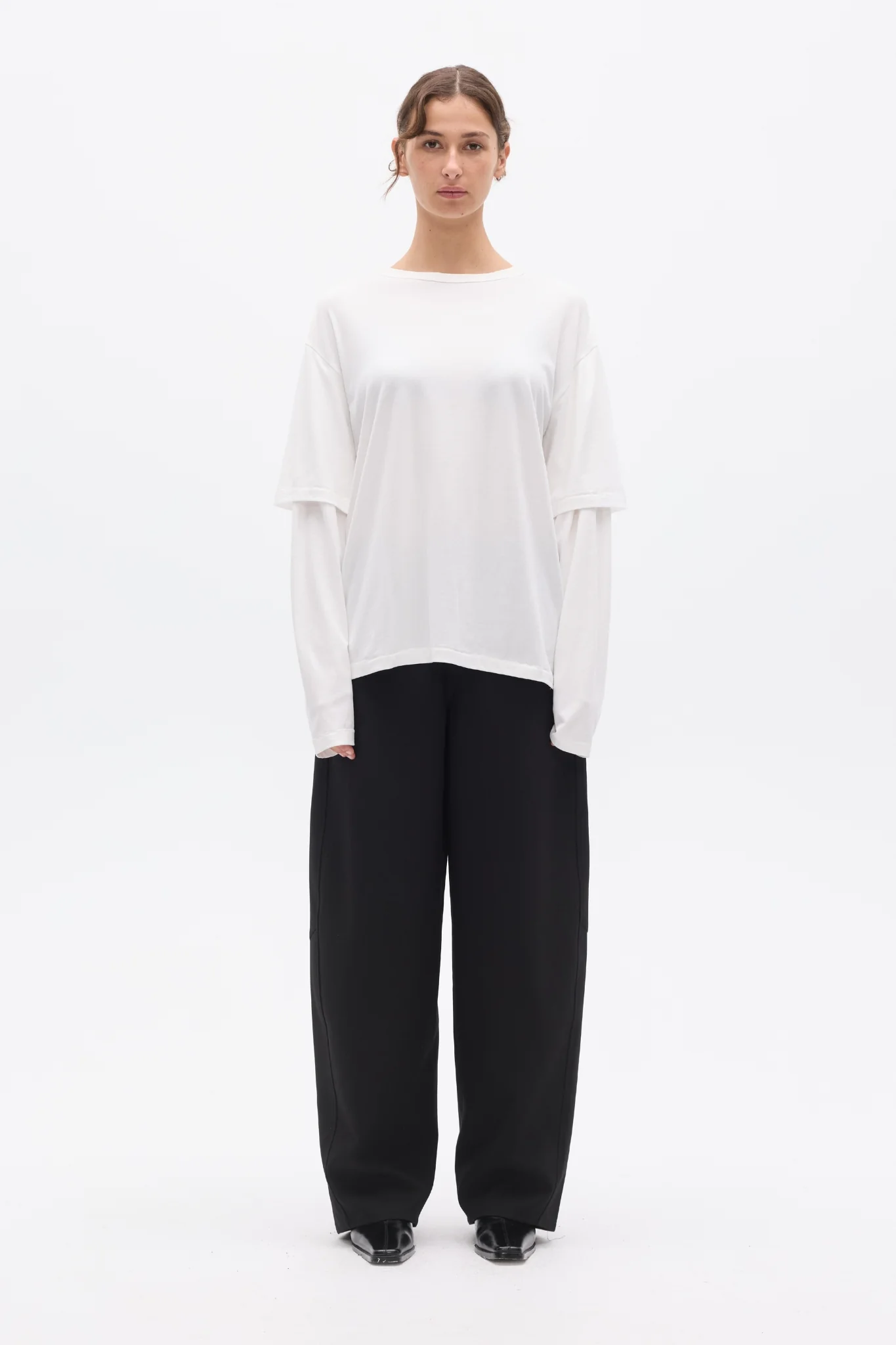 PAX LONG SLEEVE TEE - WHITE