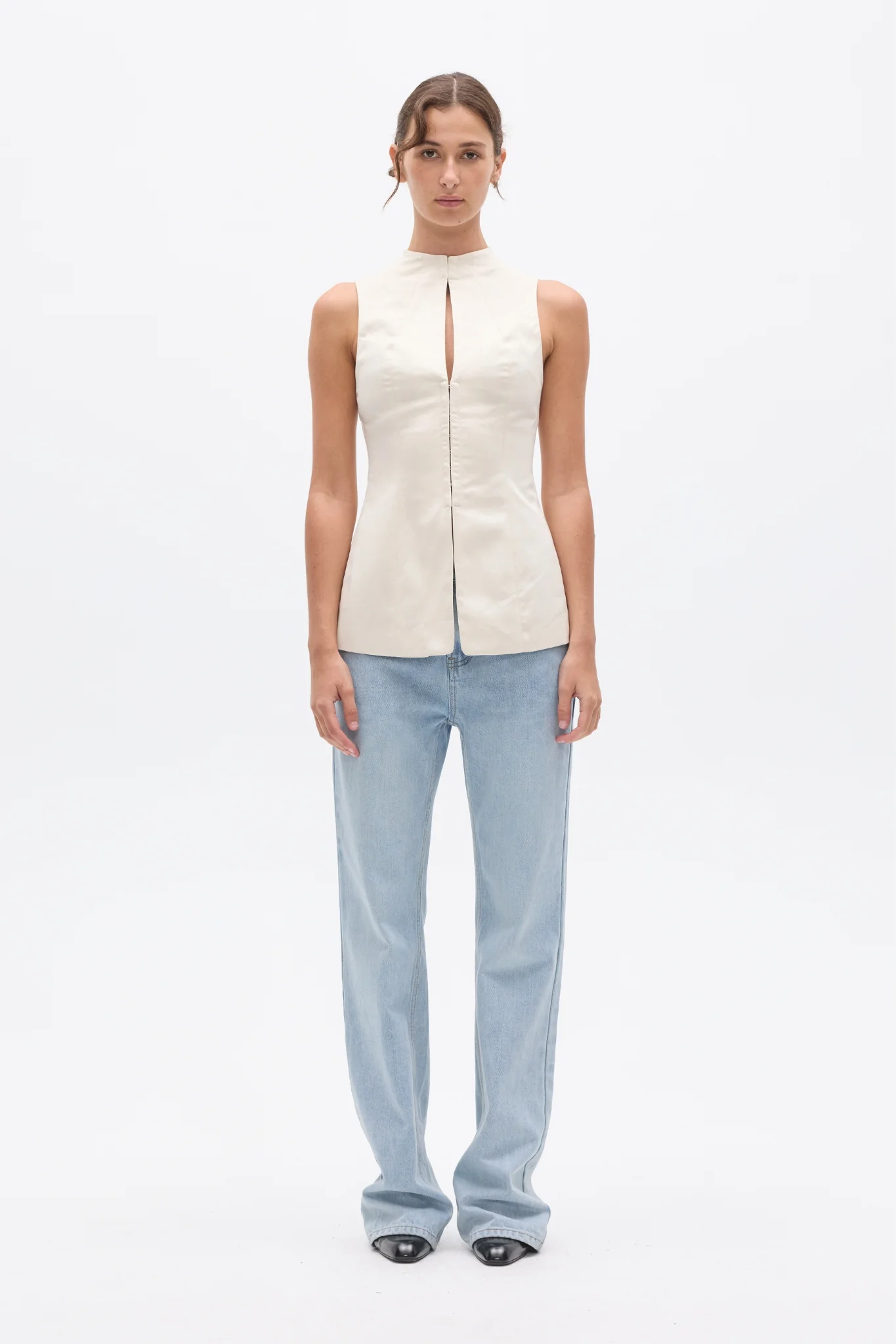 ROWE TOP - IVORY