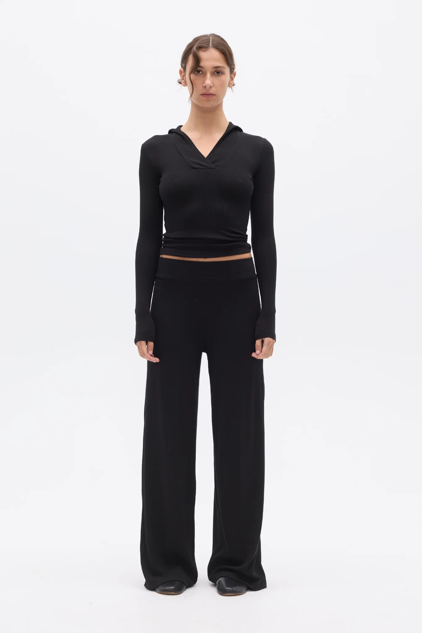 SAFFRON TOP - BLACK - Image 2