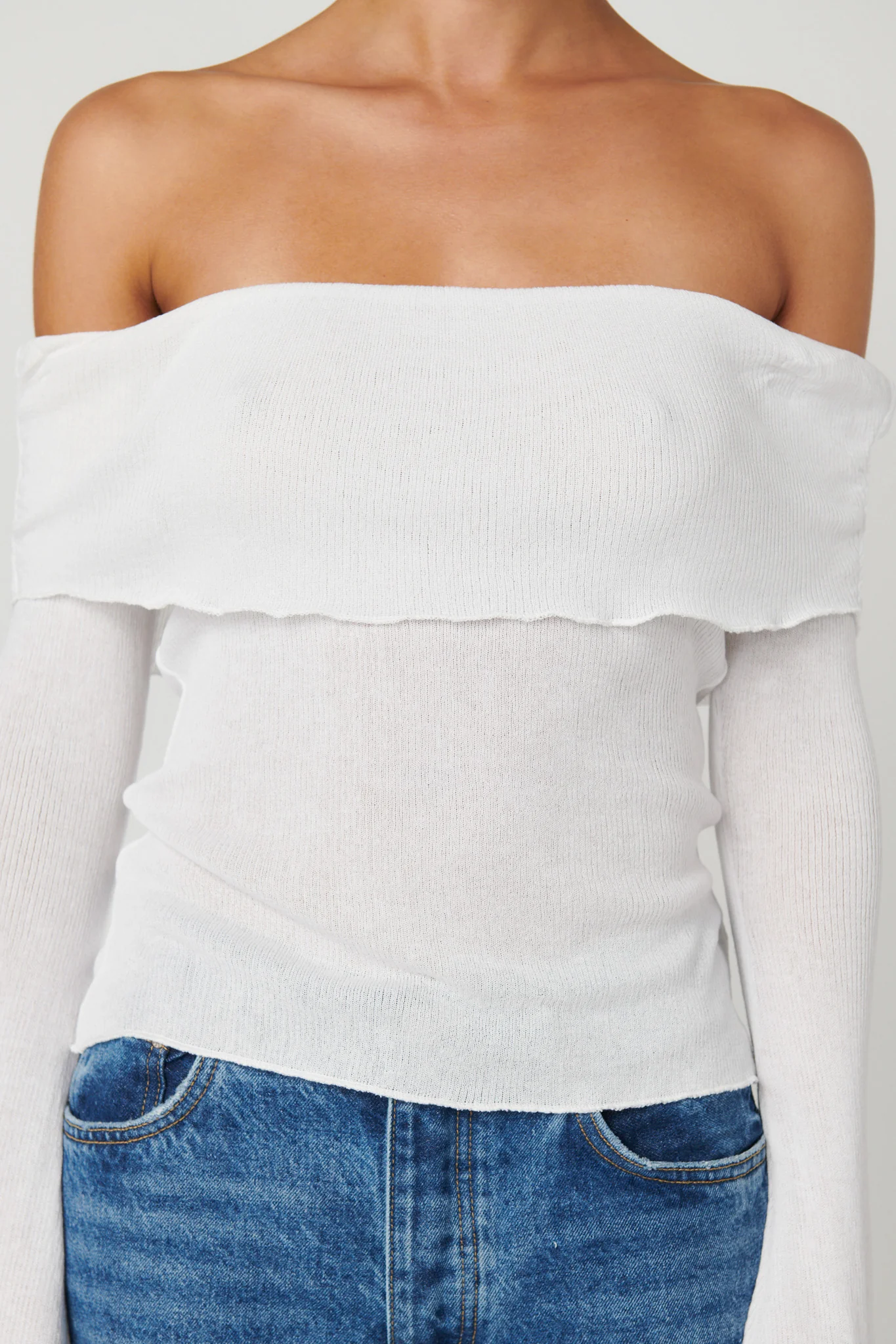 SAYLA TOP - WHITE - Image 3