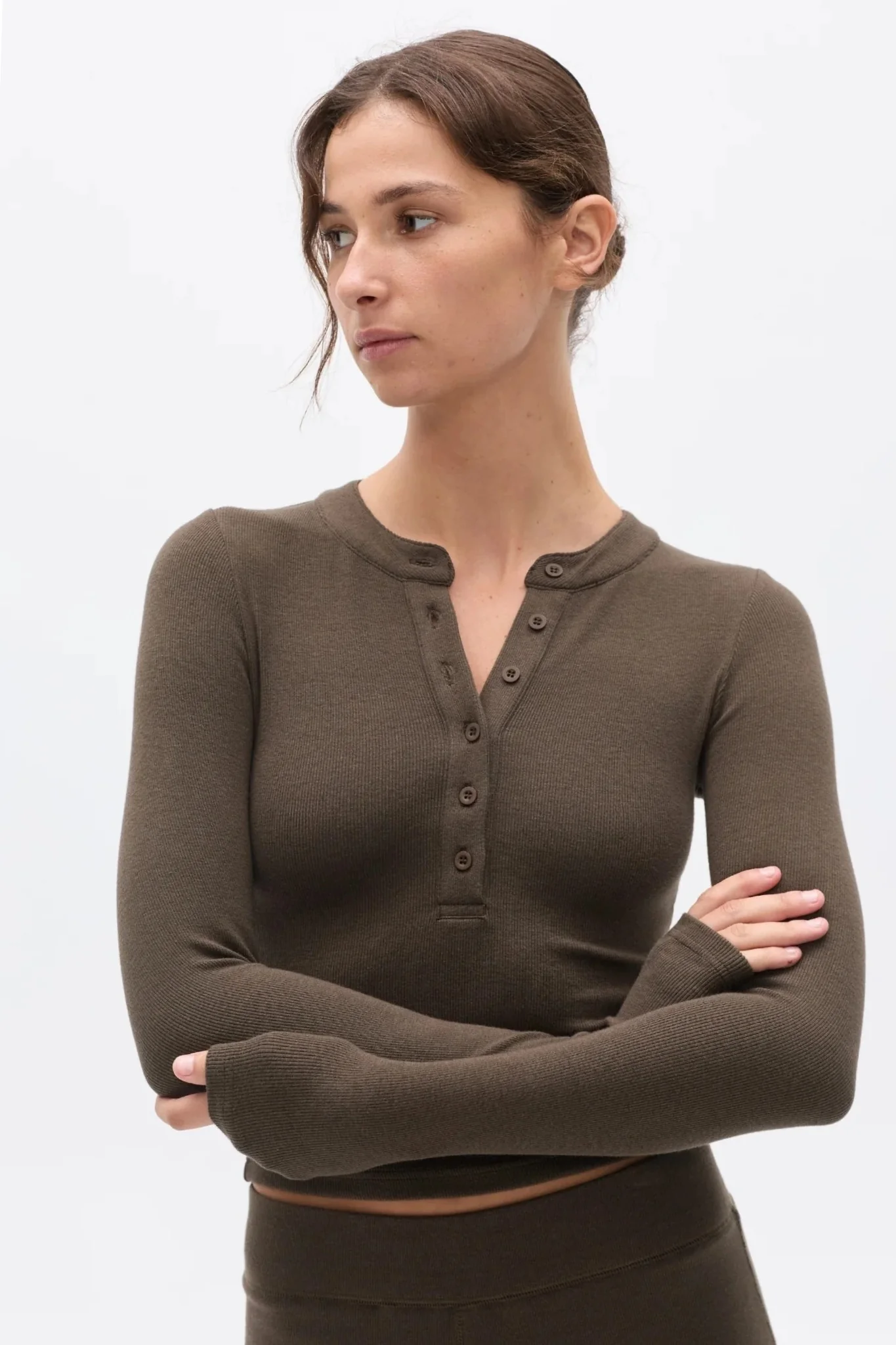 SEARLE HENLEY TOP - CEDAR - Image 2