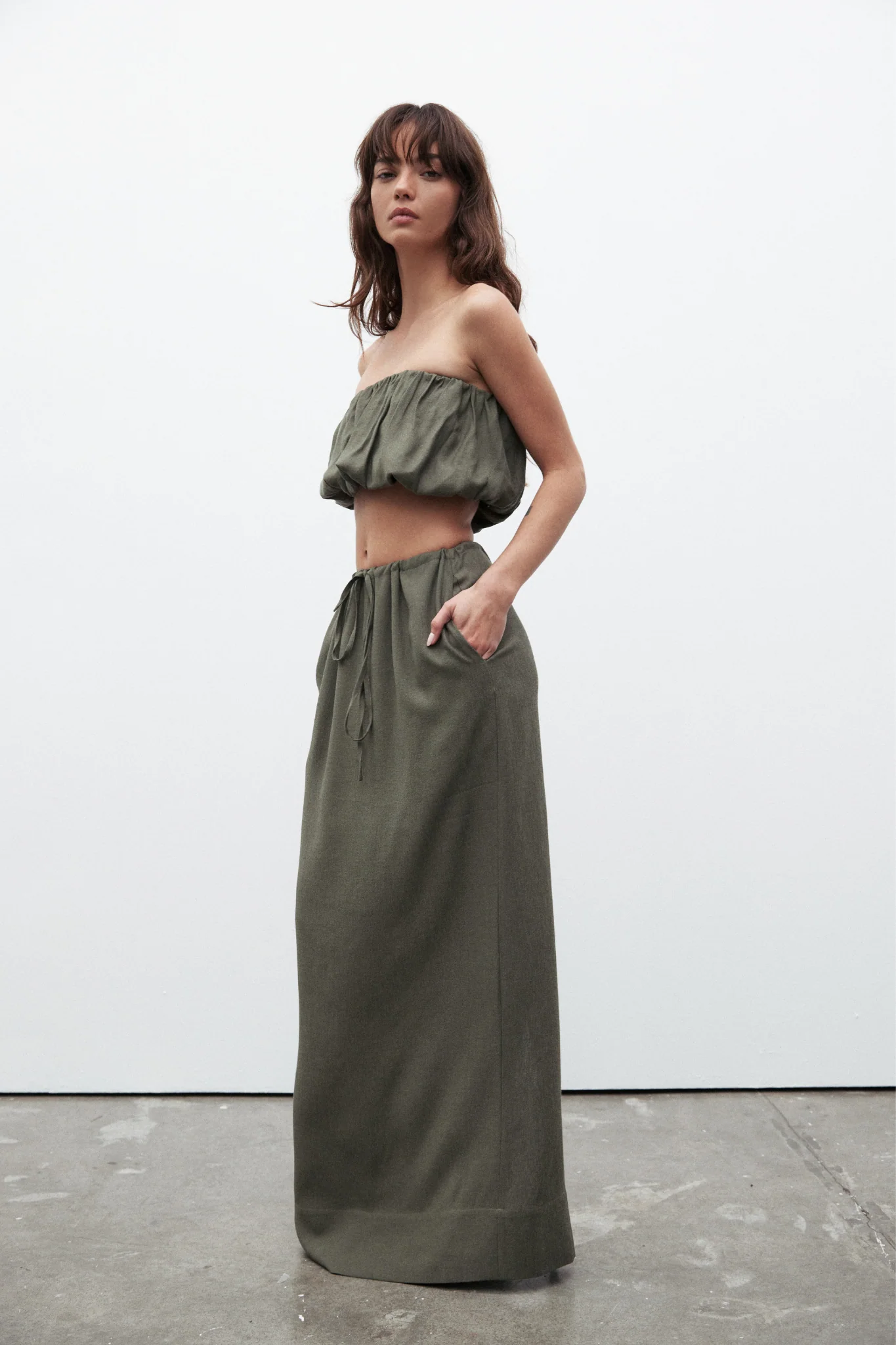 SELENA SKIRT - SLATE - Image 3