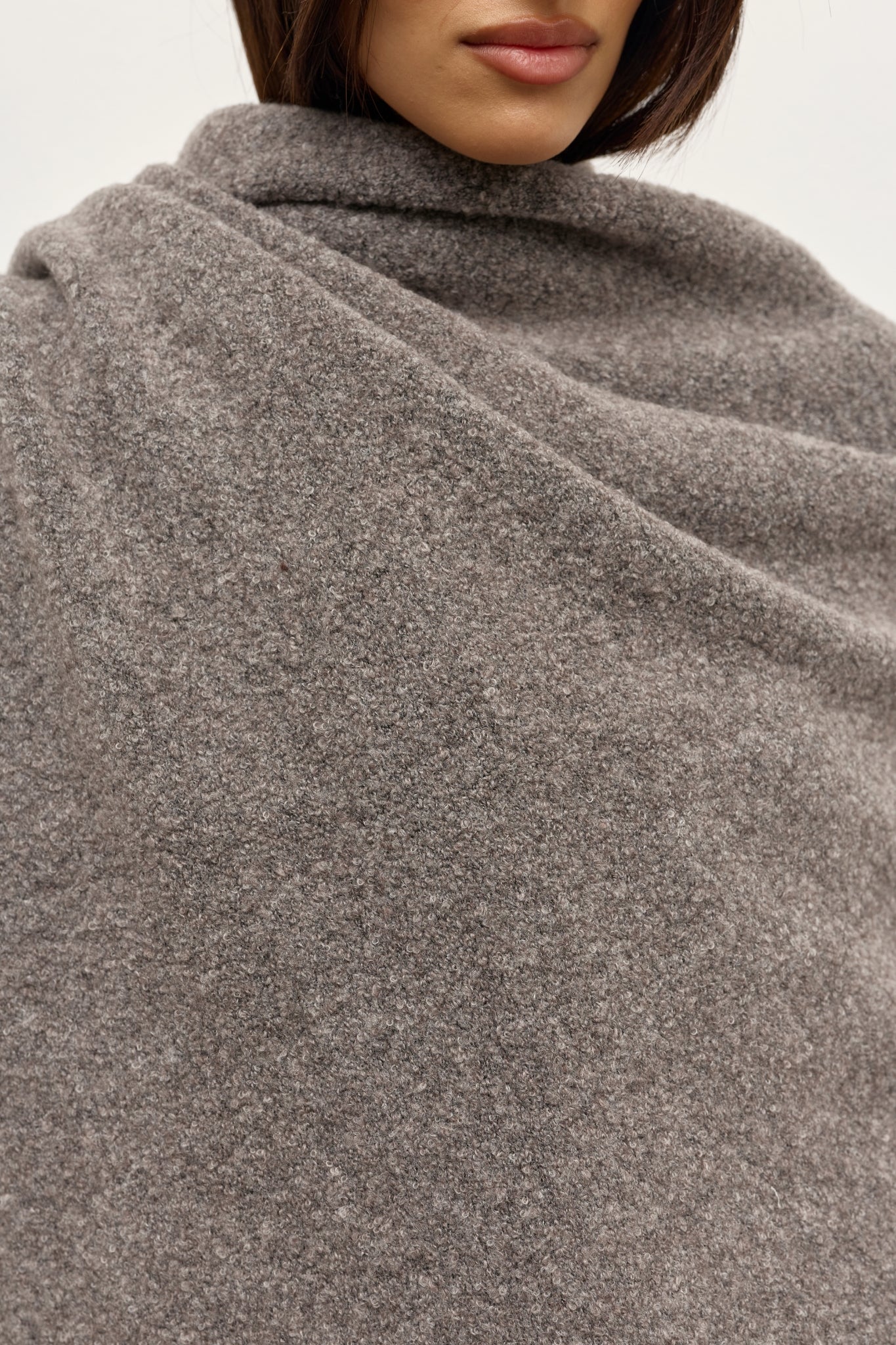 SOBA SCARF - BEIGE GREY - Image 3