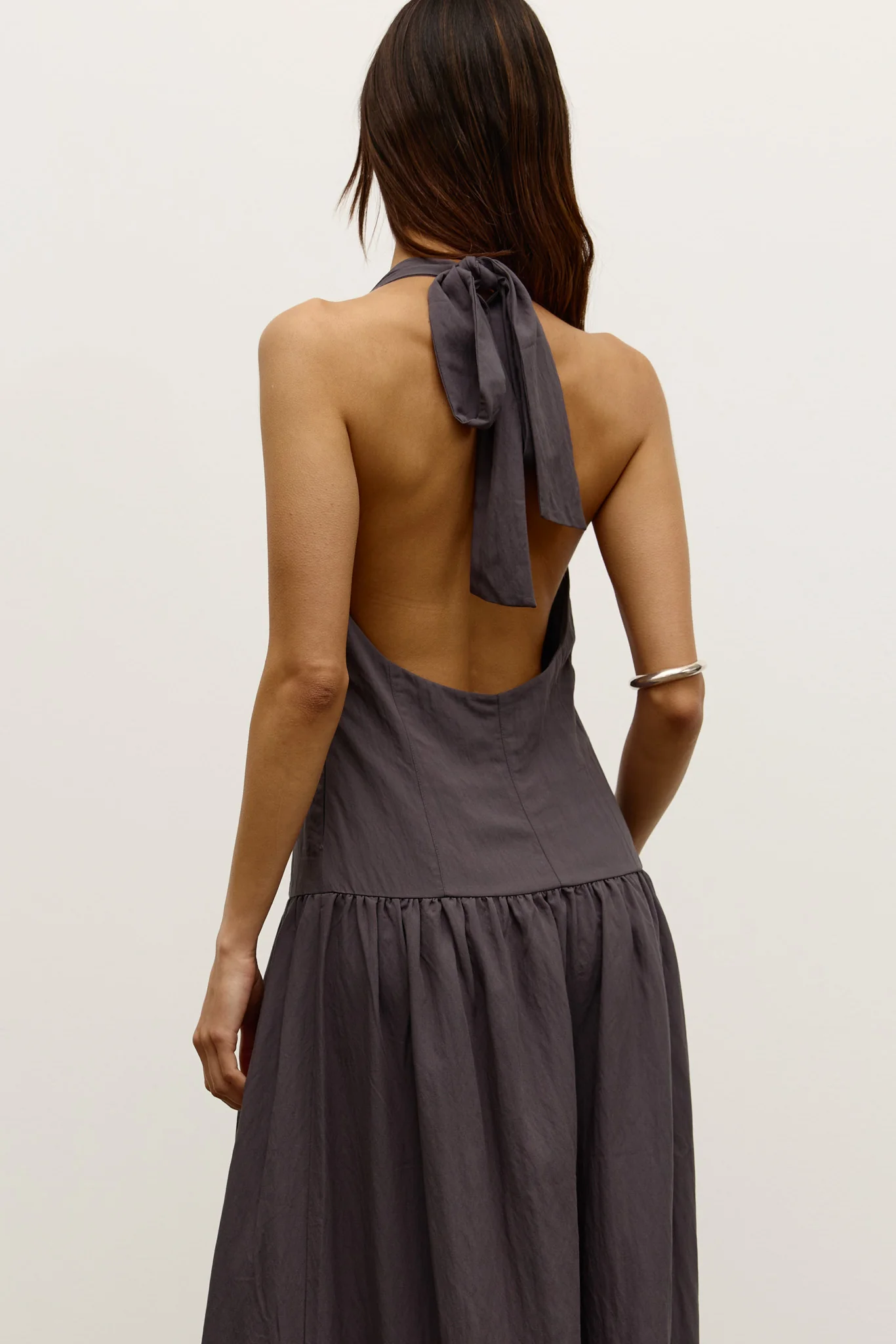 SOLANA MAXI DRESS - SLATE - Image 4