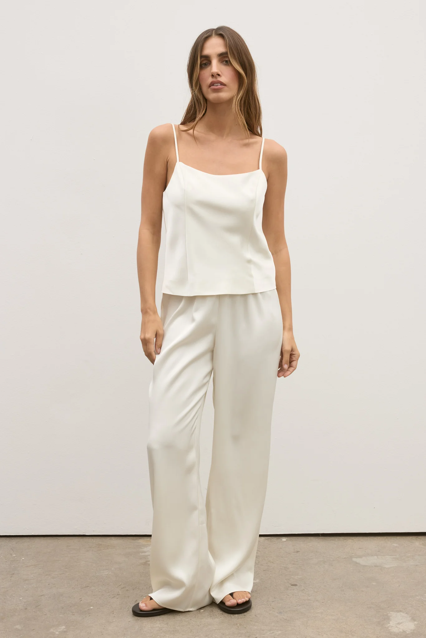 SOLENE PANT - WHITE