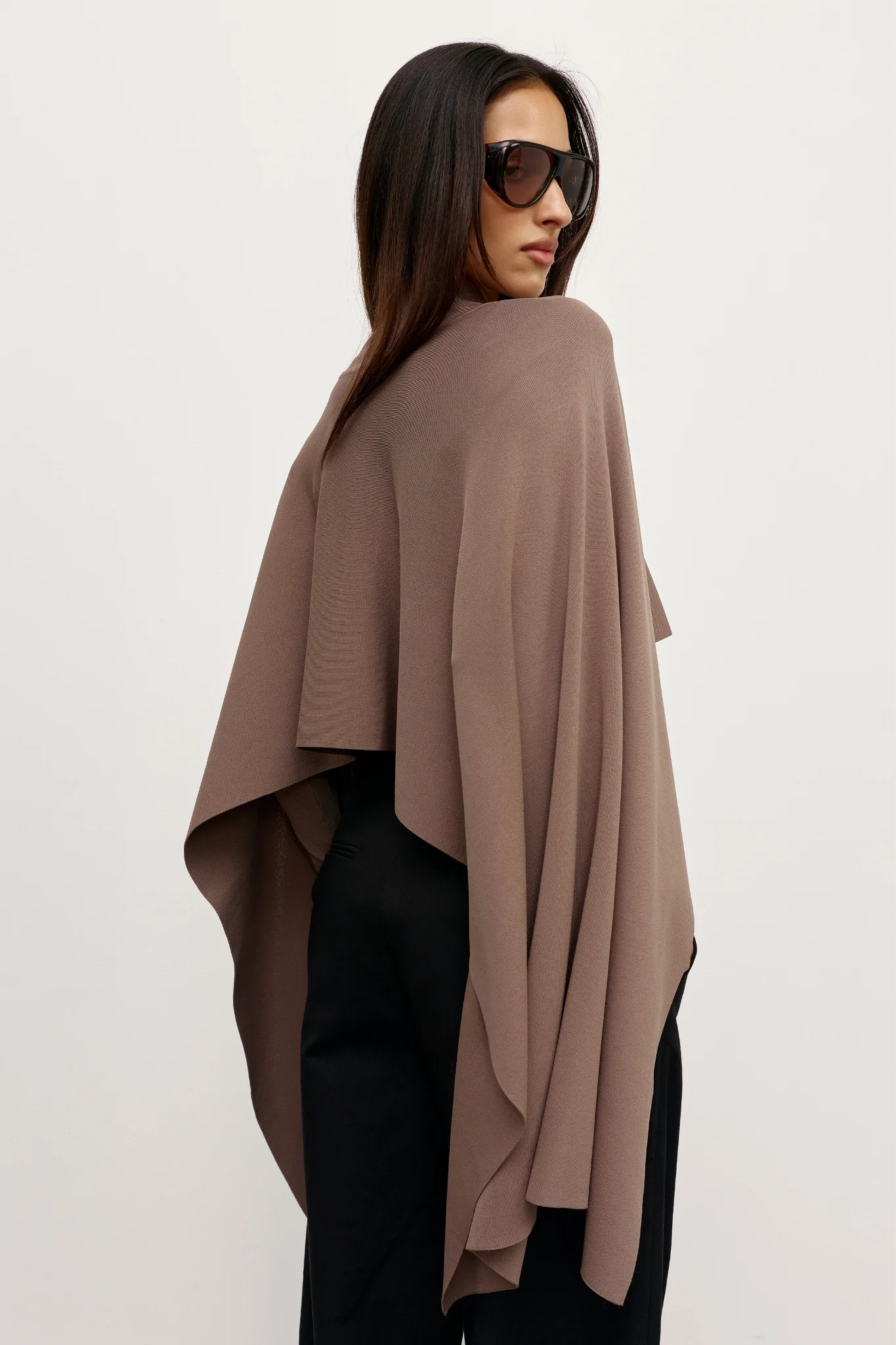 SORELLA PONCHO - MOUSE GREY - Image 4