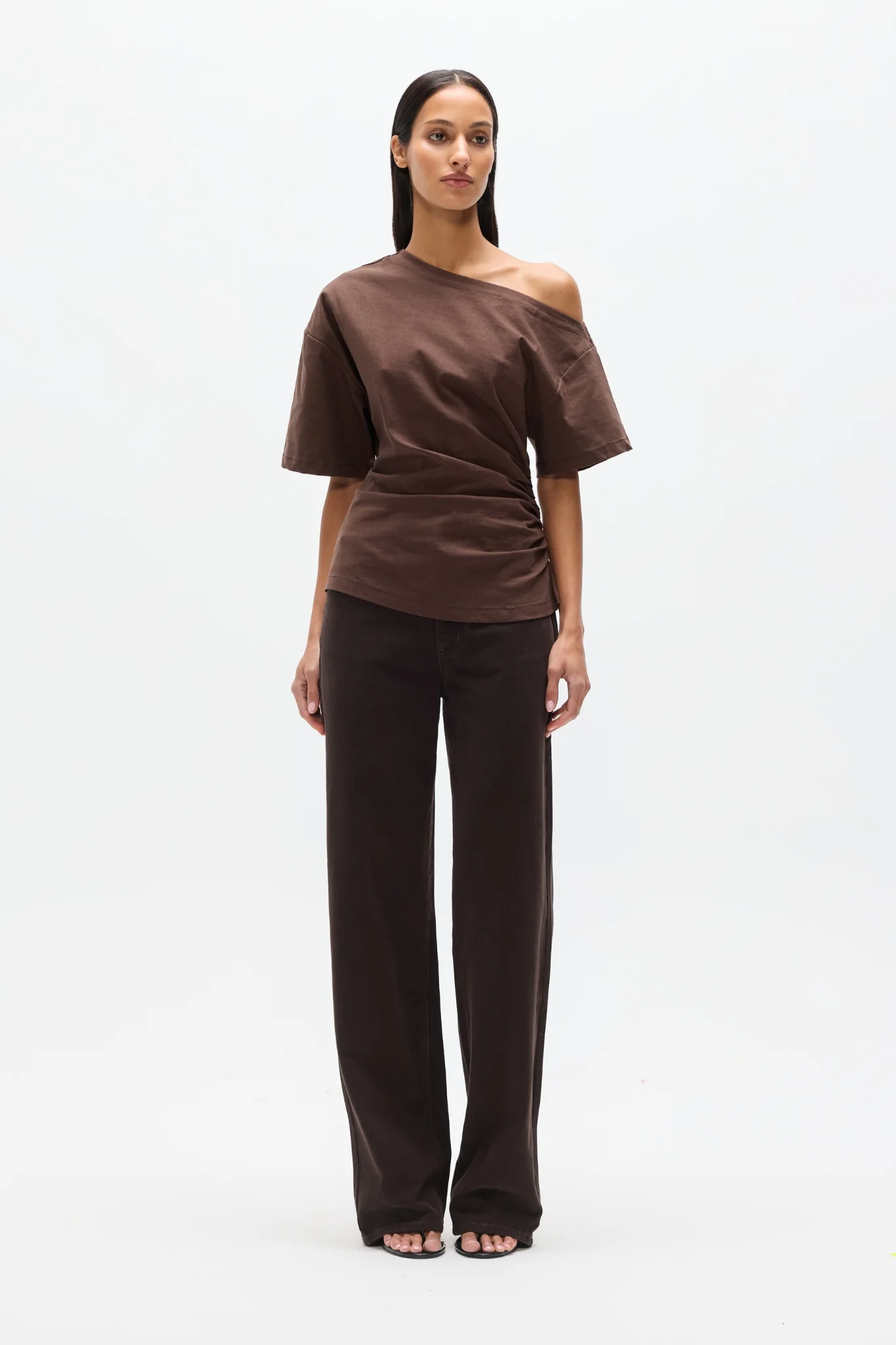 SUKI TOP - CHOCOLATE