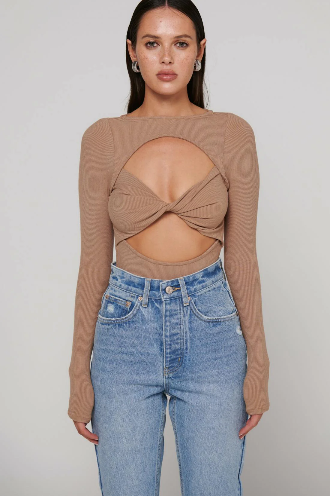 TEO BODYSUIT - LATTE - Image 5