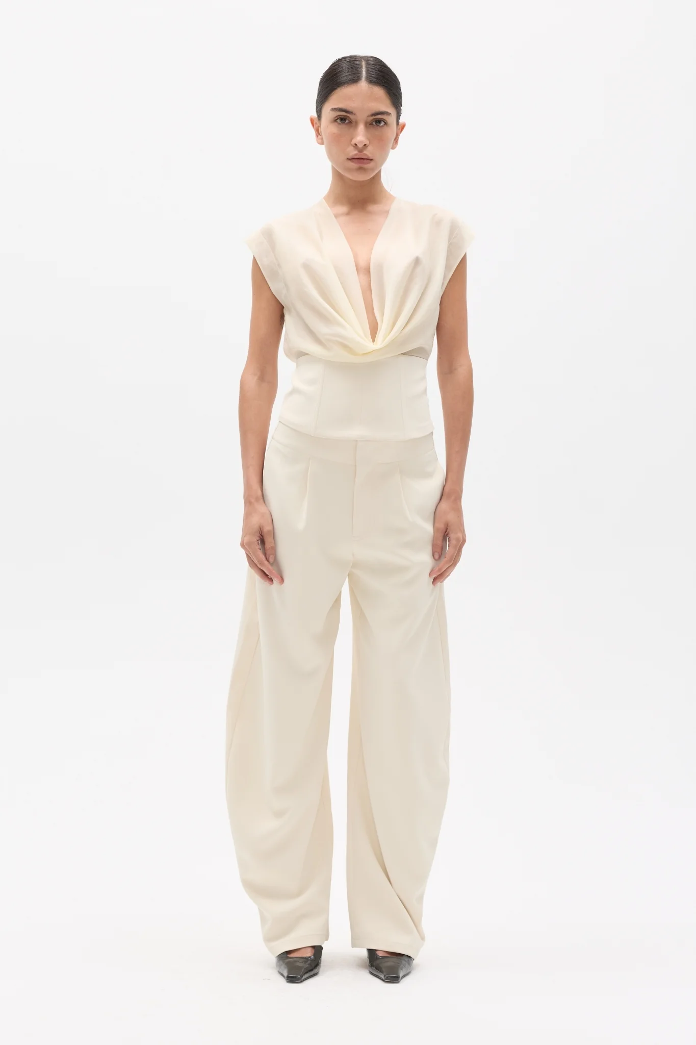 TESSIE TOP - IVORY