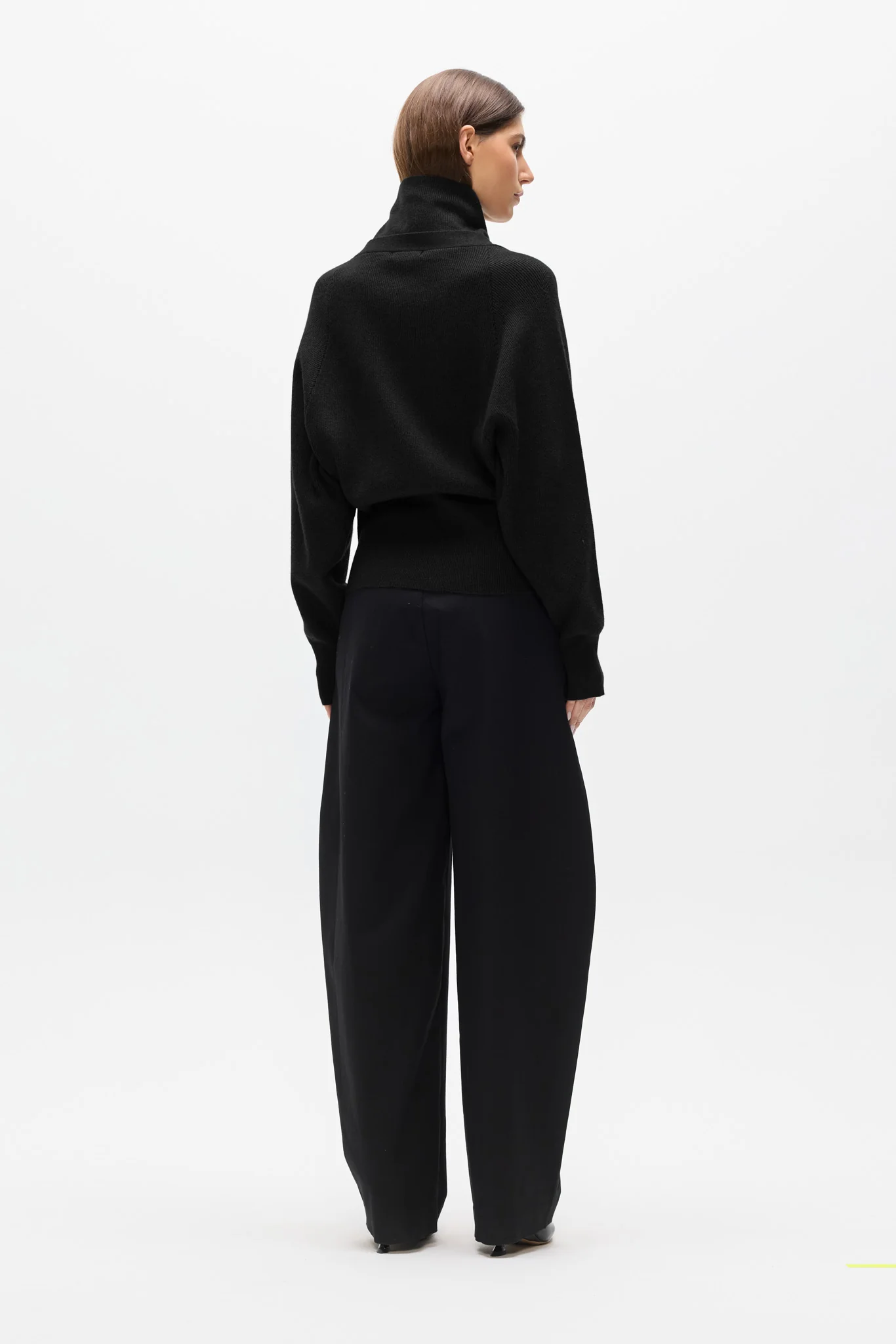 VIOLETTE KNIT CARDIGAN - BLACK - Image 4