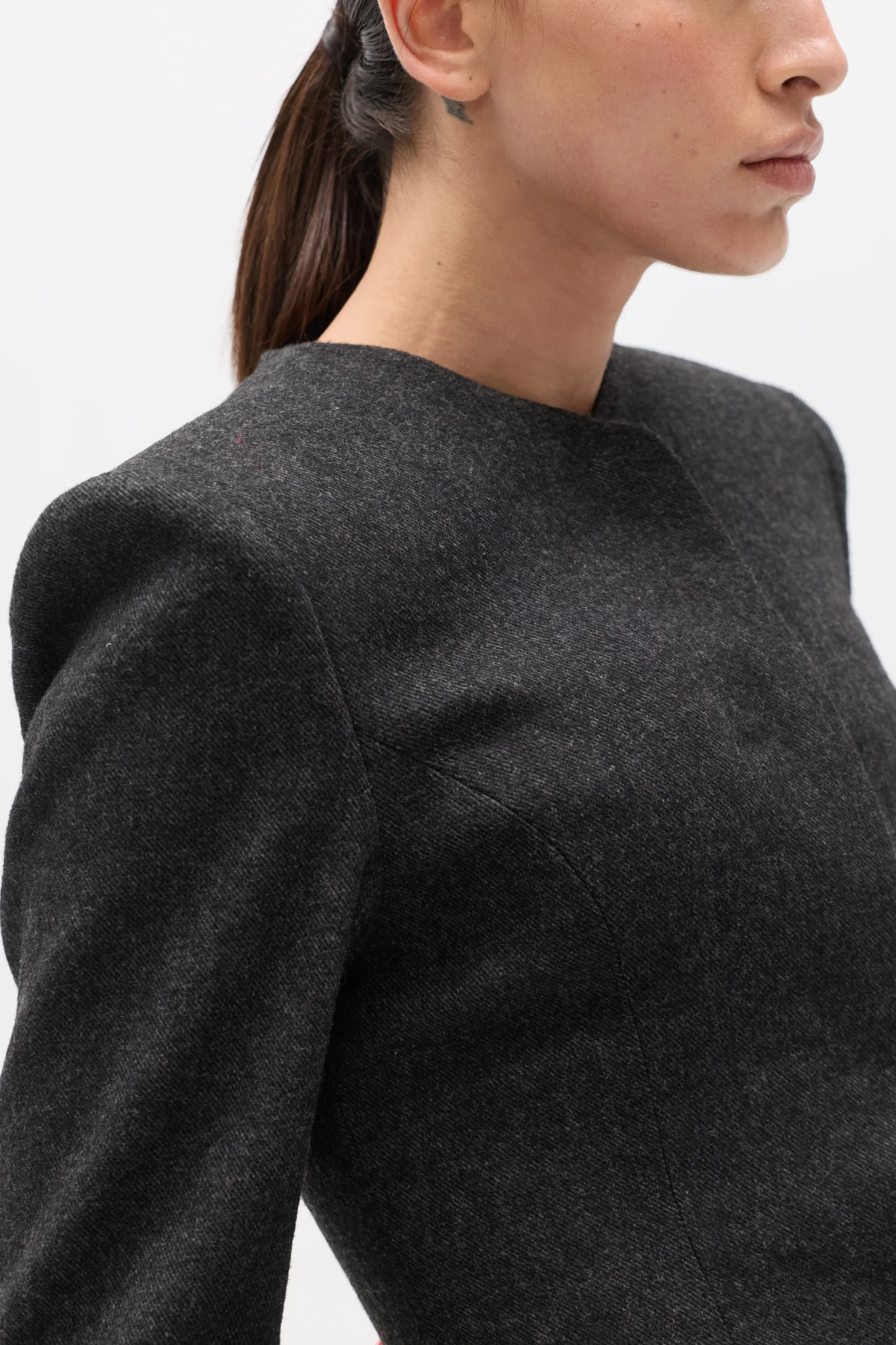VITTORIA BLAZER - CHARCOAL - Image 3