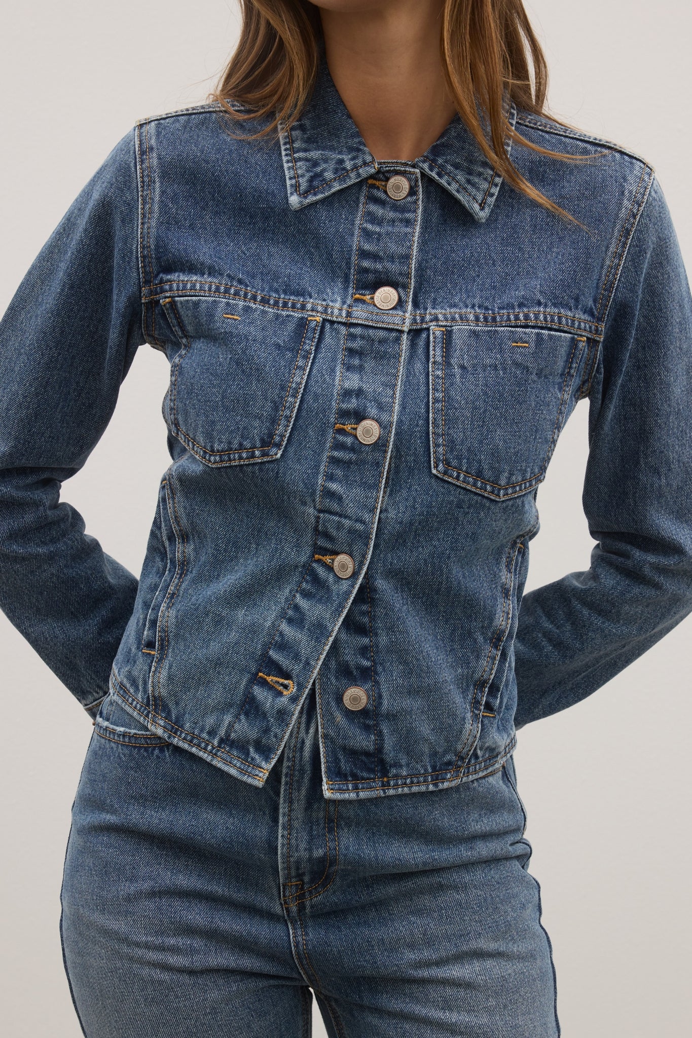 VIVI DENIM JACKET - ASH TIDE - Image 2