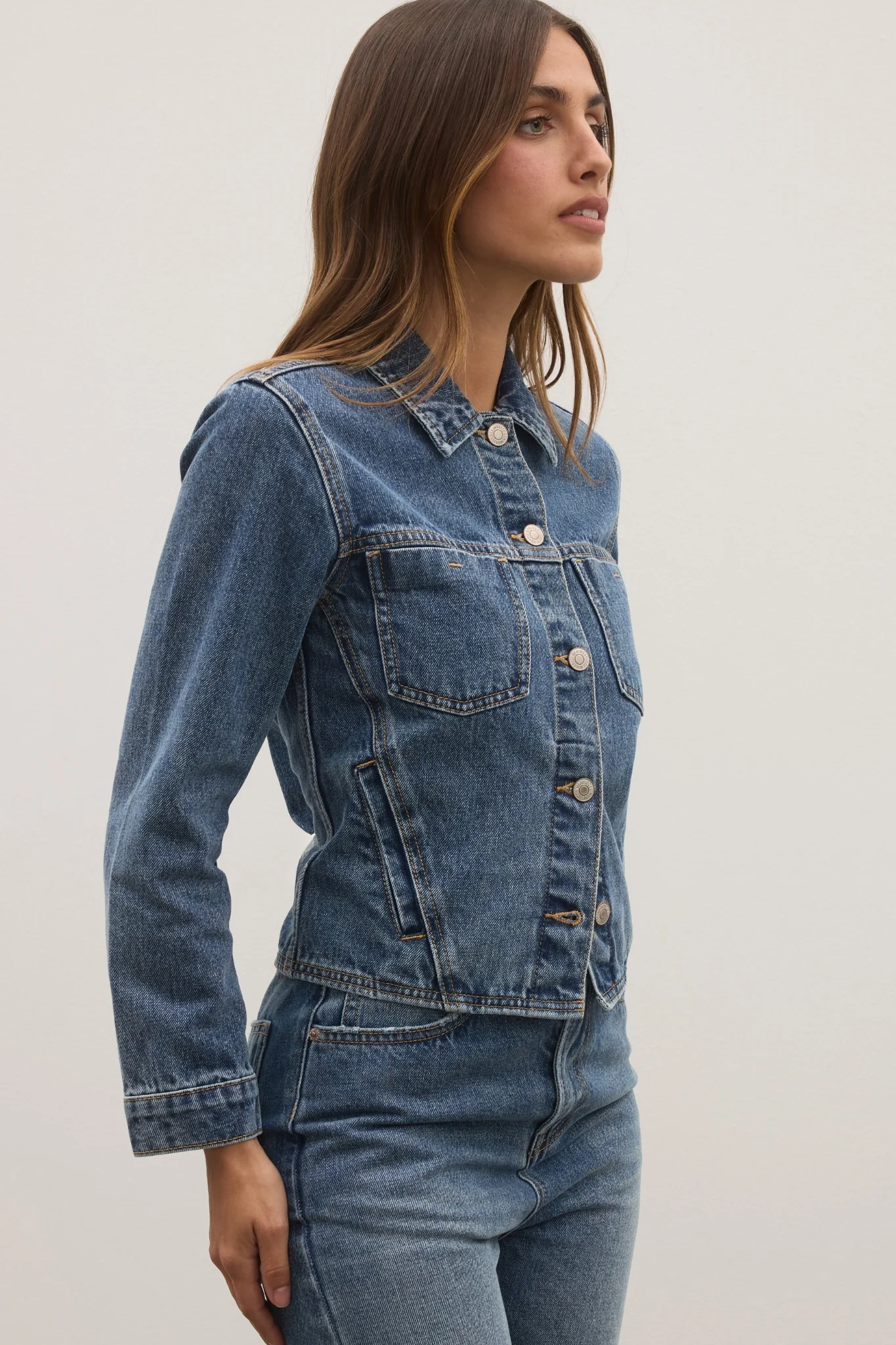 VIVI DENIM JACKET - ASH TIDE - Image 3