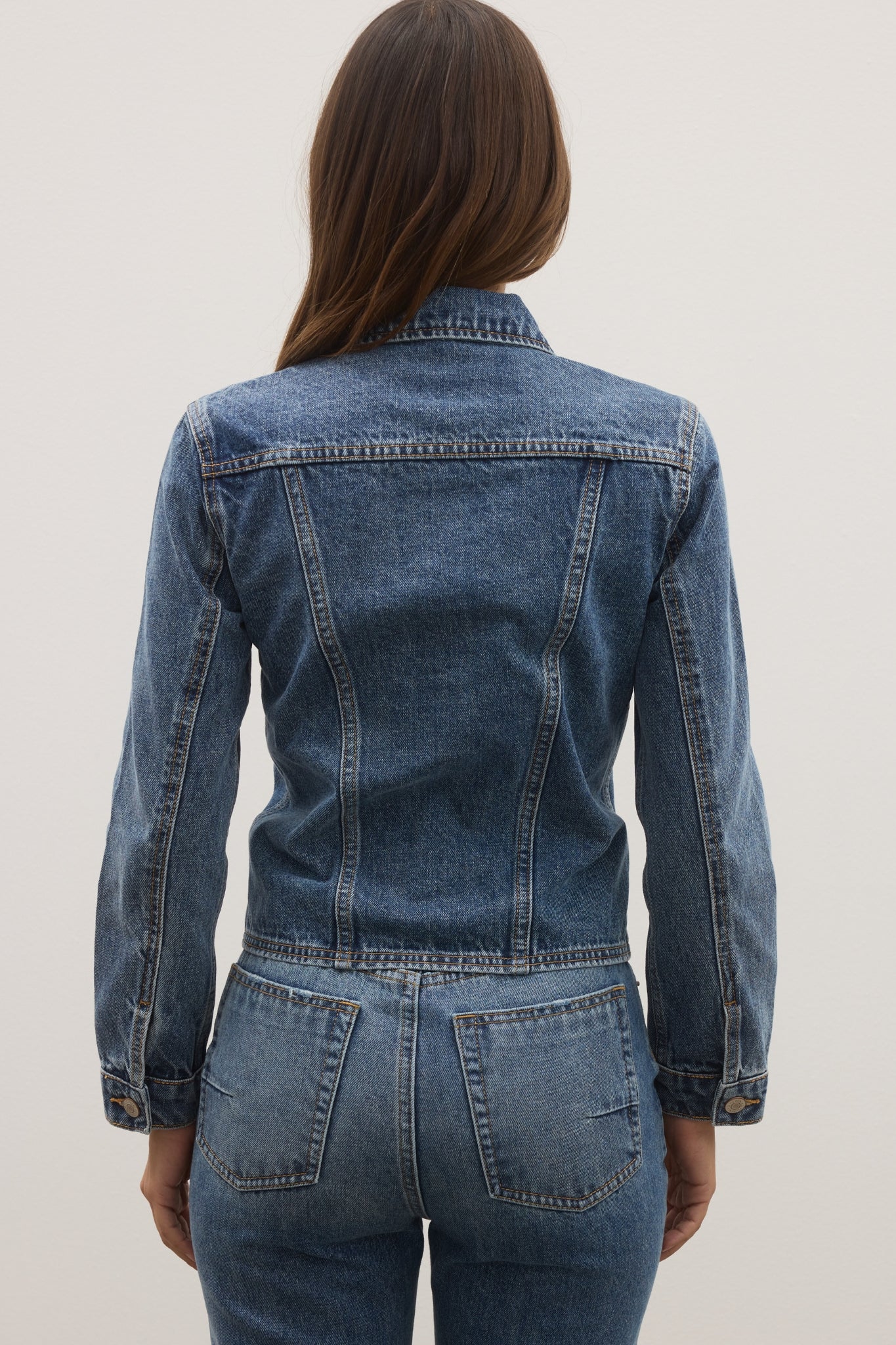 VIVI DENIM JACKET - ASH TIDE - Image 4