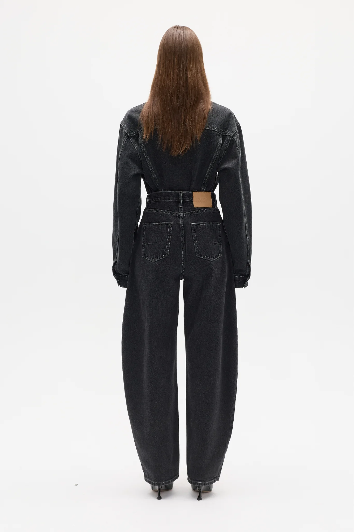 WILLA DENIM JEAN - SMOKE BLACK - Image 5