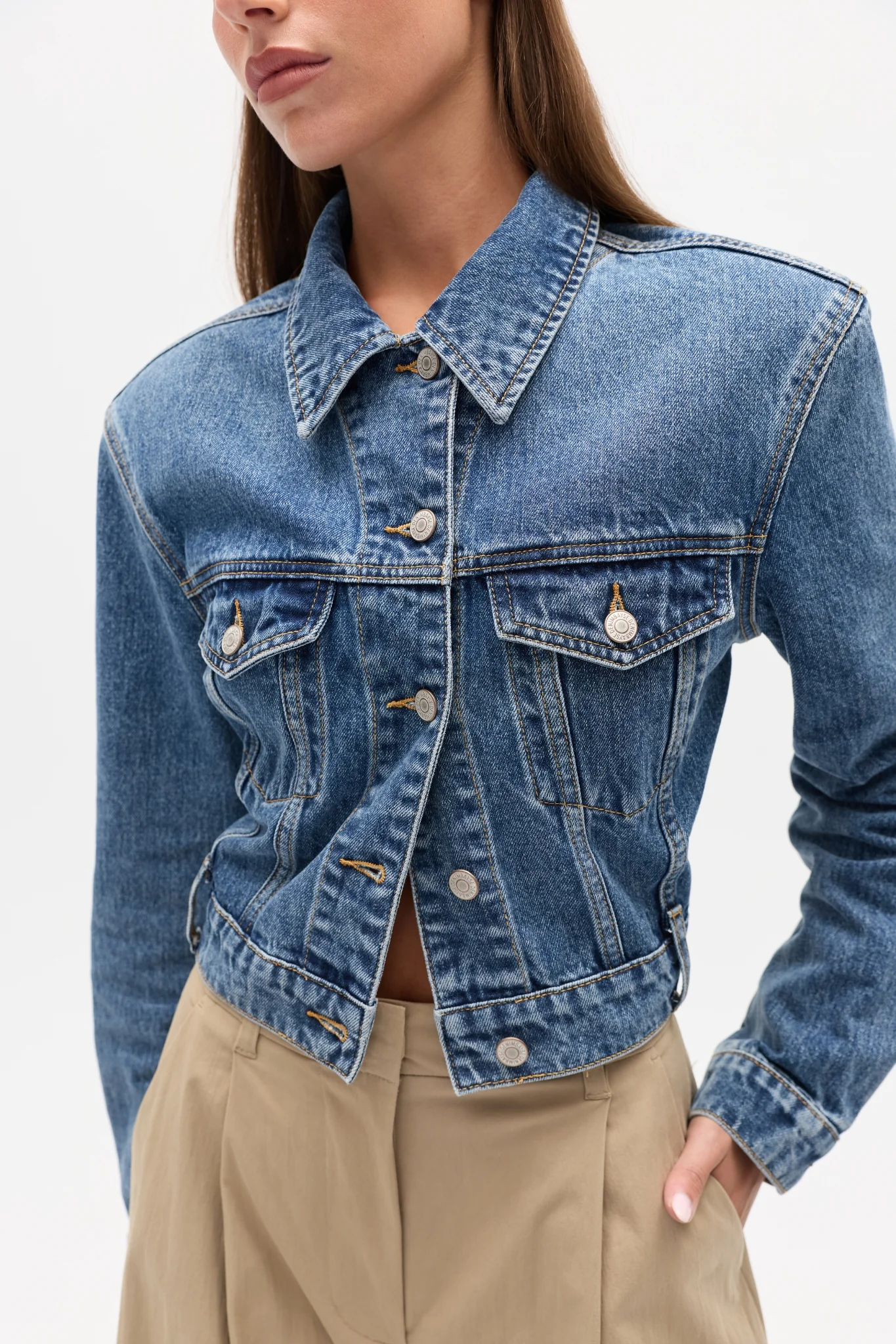 WINSLOW DENIM JACKET - ASH TIDE - Image 3