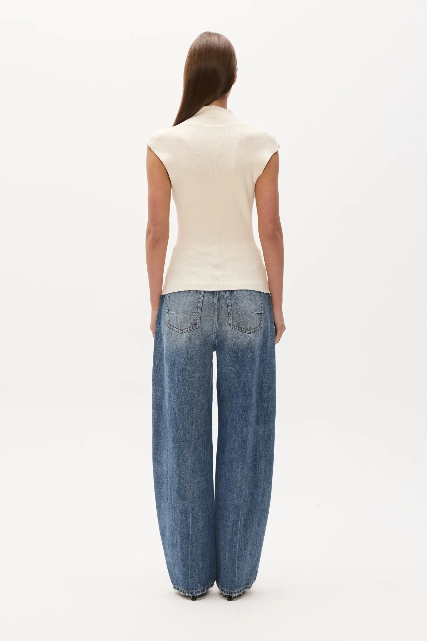 ZELIA TOP - IVORY - Image 3