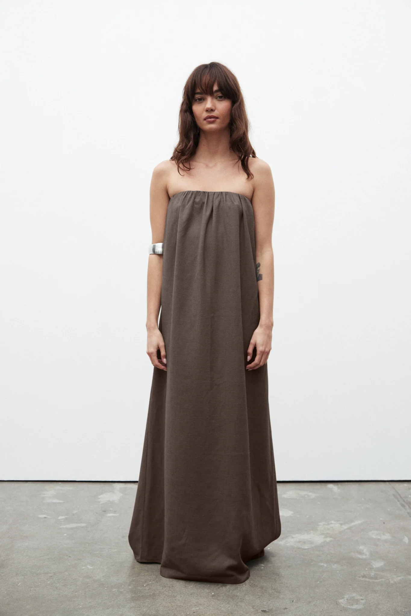 ZURI DRESS - CHOCOLATE